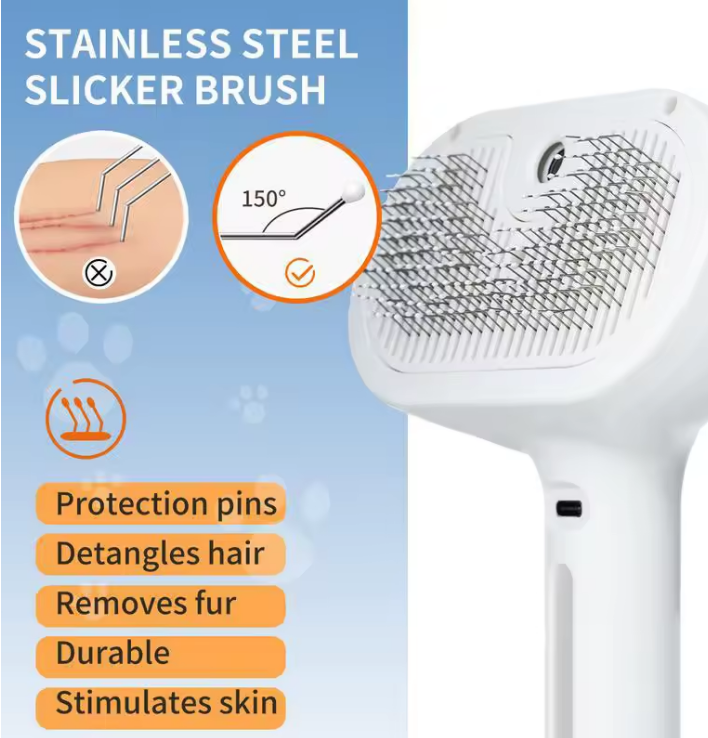 Pet Spray Hair Comb Pet Hair